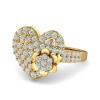 22K Fancy Stoned Gold Ring for Women's & Girl's